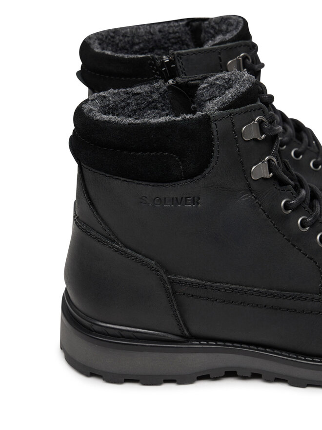 s.Oliver Bakancs s.Oliver 5-16226-43 Fekete