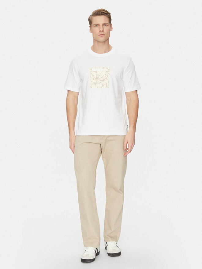 Jack&Jones Jack&Jones Marškinėliai Tarmac 12273239 Balta Regular Fit