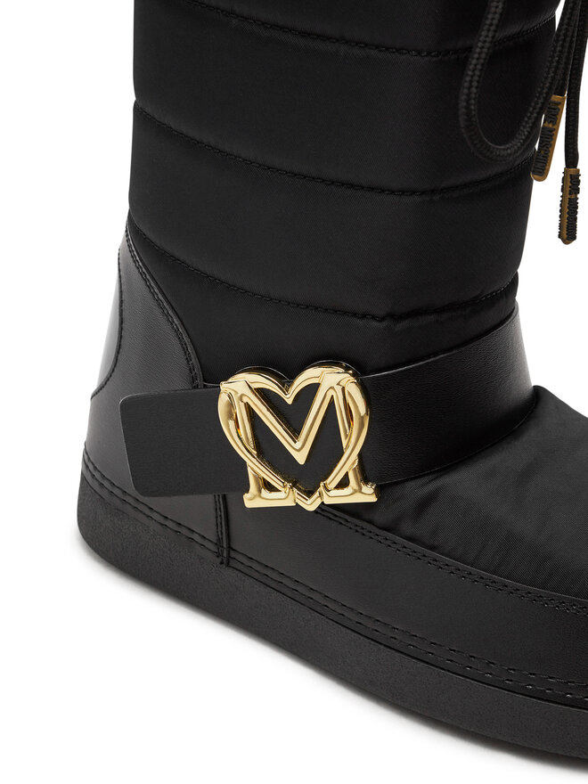LOVE MOSCHINO Sněhule LOVE MOSCHINO JA24052G1LISB00B Černá