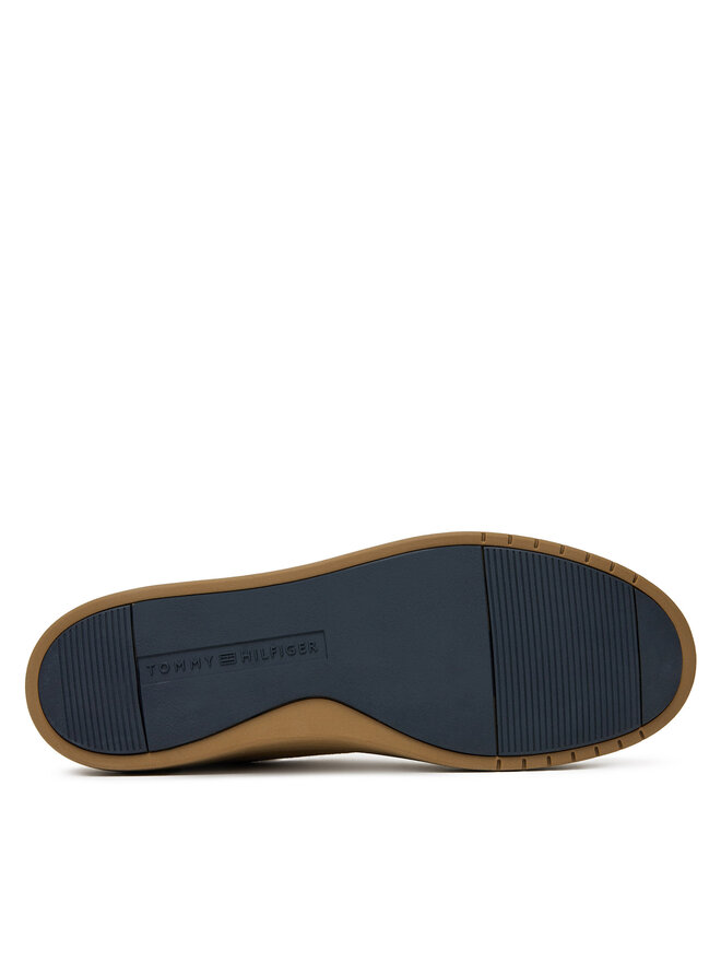 Tommy Hilfiger Nizki čevlji Tommy Hilfiger Modern Light Suede Moc Toe Shoe FM0FM05501 Rjava