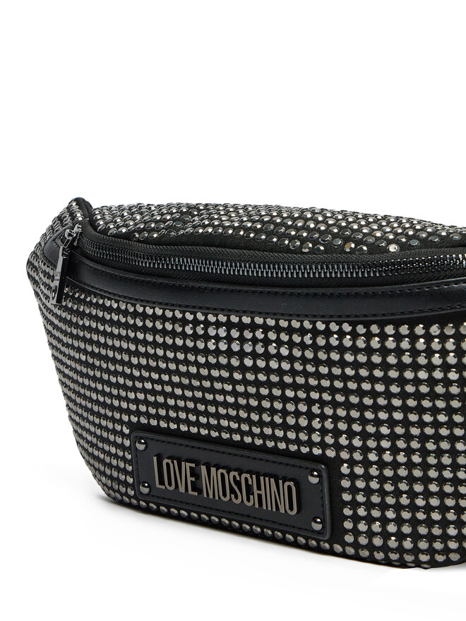 LOVE MOSCHINO Saszetka nerka LOVE MOSCHINO JC4137PP1MLL100A Czarny