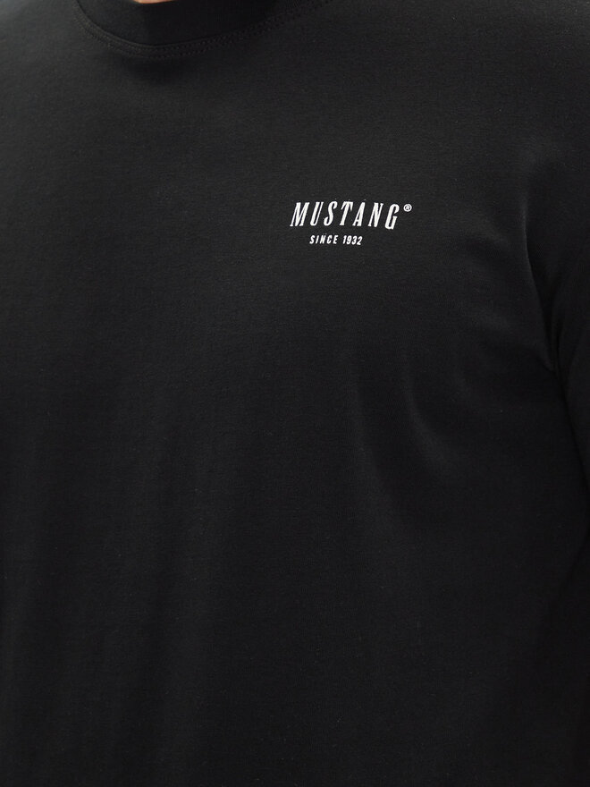 Mustang Mustang Majica Austin 1016273 Črna Regular Fit