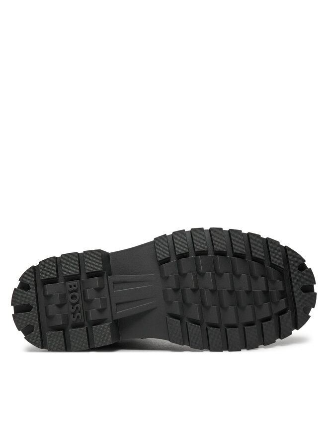 BOSS Schnürstiefeletten Boss Nebular Halb lt 50523478 Schwarz