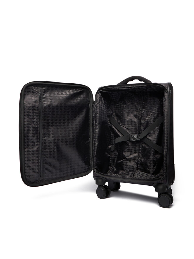 KARL LAGERFELD Kabinbőrönd KARL LAGERFELD Ikon Monogram B1W30253 Barna