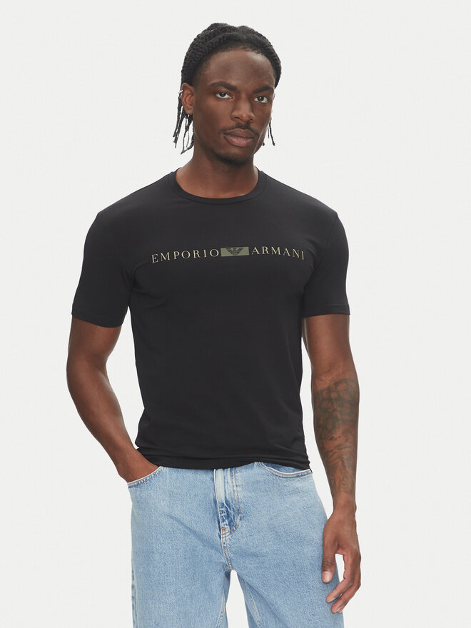 Emporio Armani Underwear Emporio Armani Underwear Camiseta EM000379 AF10774 UC001 Negro Slim Fit