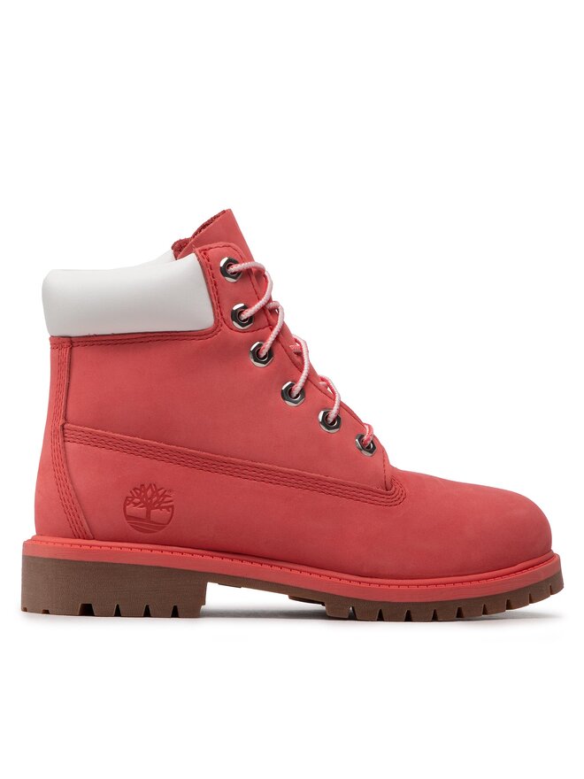 Timberland rouge et blanche cheap
