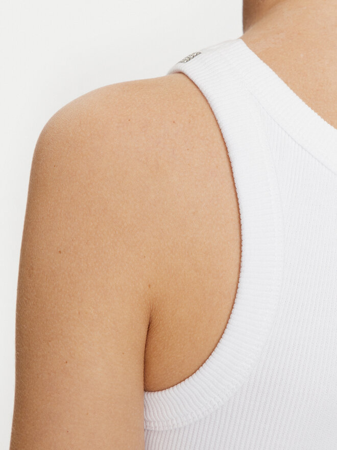ViCOLO ViCOLO Top RB0244 Blanco Regular Fit