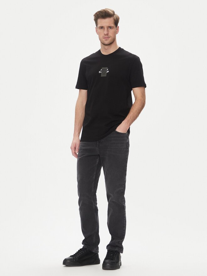 Armani Exchange Armani Exchange Футболка XM000767 AF12308 UC001 Чорний Regular Fit