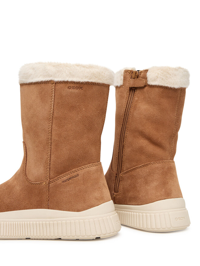 Geox Botas altas Geox J Laquinny Wpf J56NFB 00022 C6627 D Marrón