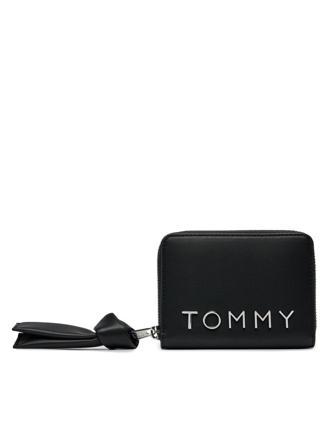 Tommy Jeans Große Damen Geldbörse Tommy Jeans Tjw Bold Med Za AW0AW16390 Schwarz