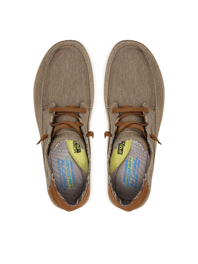Skechers Туфлі Skechers Melson - Planon 210116/TPE Бежевий