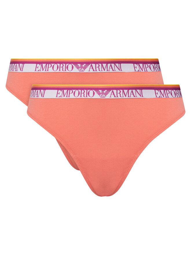 Emporio Armani Underwear Emporio Armani Underwear 2er-Set brazilian Damenslips EW000404 AF10883 M4008 Rosa