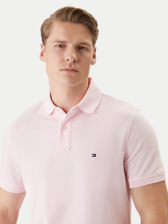 Tommy Hilfiger Tommy Hilfiger Poloshirt 1985 MW0MW17770 Rosa Regular Fit