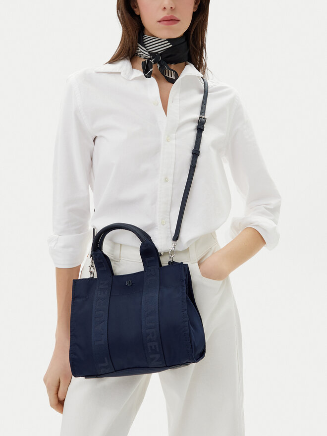 LAUREN RALPH LAUREN Ročna torba LAUREN RALPH LAUREN 431962612002 Mornarsko modra