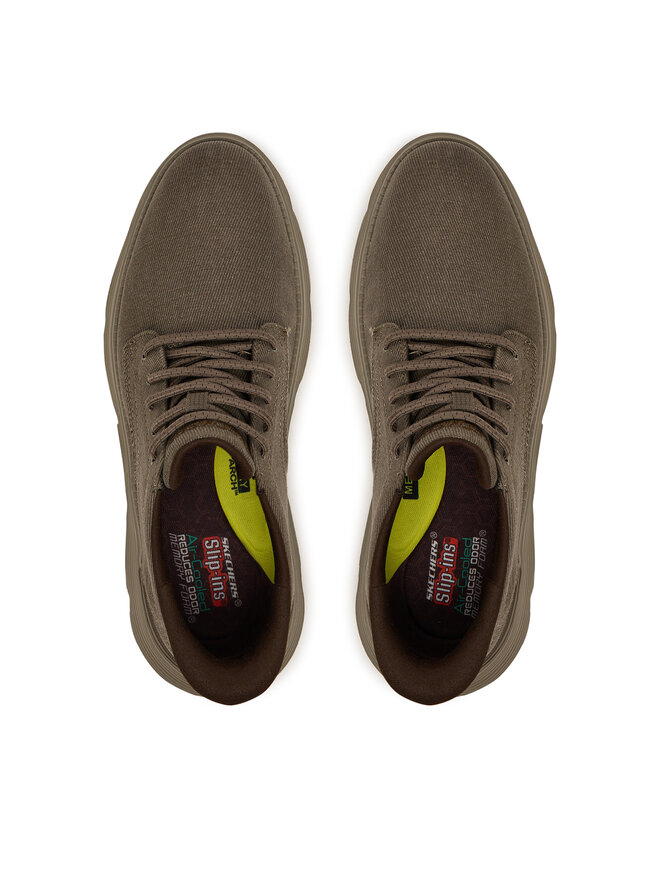 Skechers Halbschuhe Skechers Slip-Ins: Garza - Clive 205352/DKTP Braun