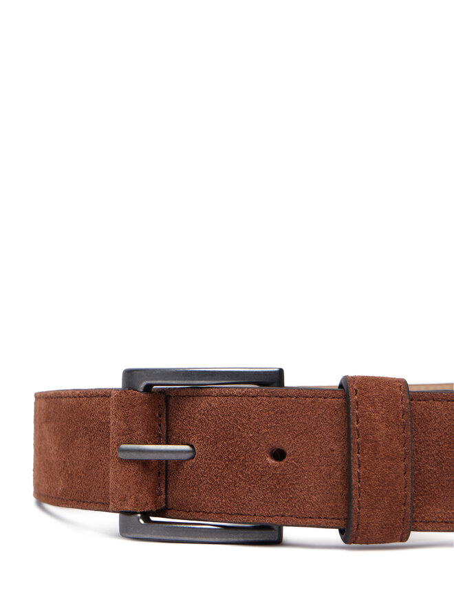 Tommy Hilfiger Gürtel Tommy Hilfiger Th Soho Roller Suede 3.5 AM0AM14554 Braun