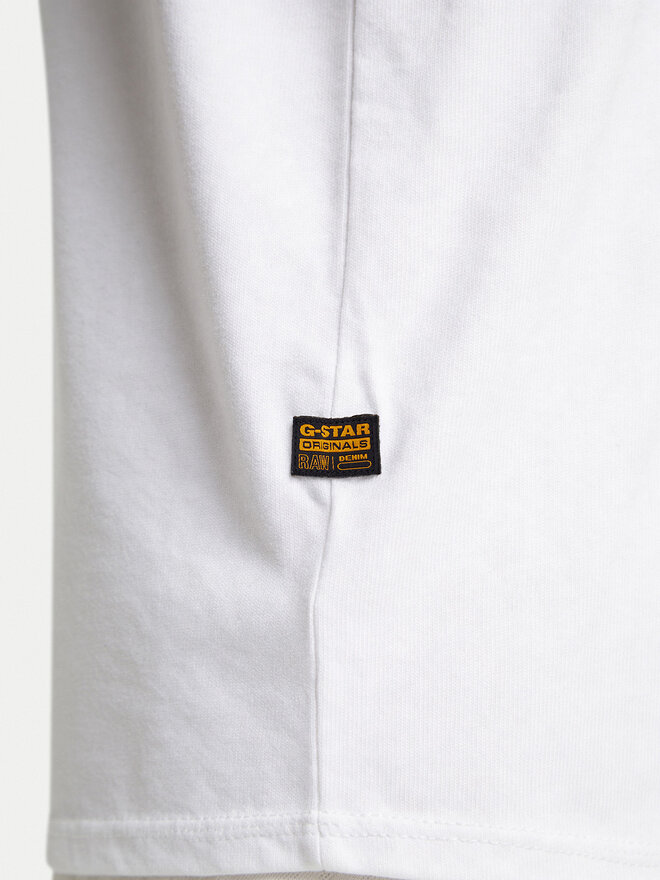 G-Star Raw G-Star Raw T-Shirt Lash D16396-B353-110 L Weiß Relaxed Fit