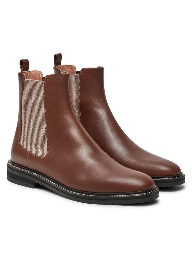 Pollini Боти тип челси Pollini SA21083G1LTDG217 Кафяв