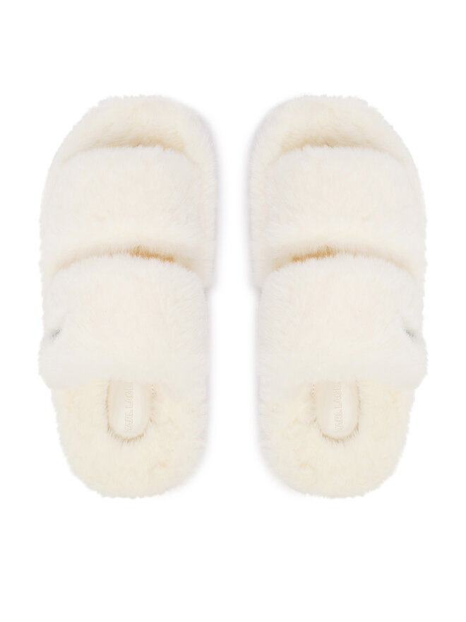 KARL LAGERFELD Тапочки KARL LAGERFELD Hypns KL80674 Кремовий