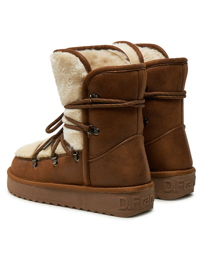 D.Franklin Schneeschuhe D.Franklin Nordic Trk Fur DFSH370005 Braun