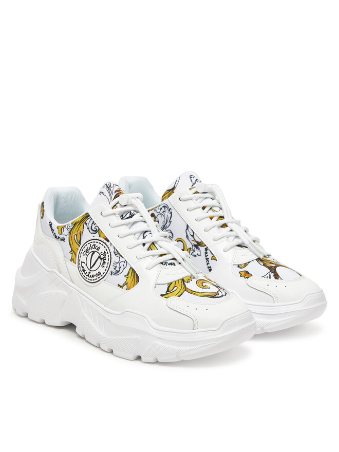 Versace Jeans Couture Sneakersy Versace Jeans Couture 78VA3SC7 Biały