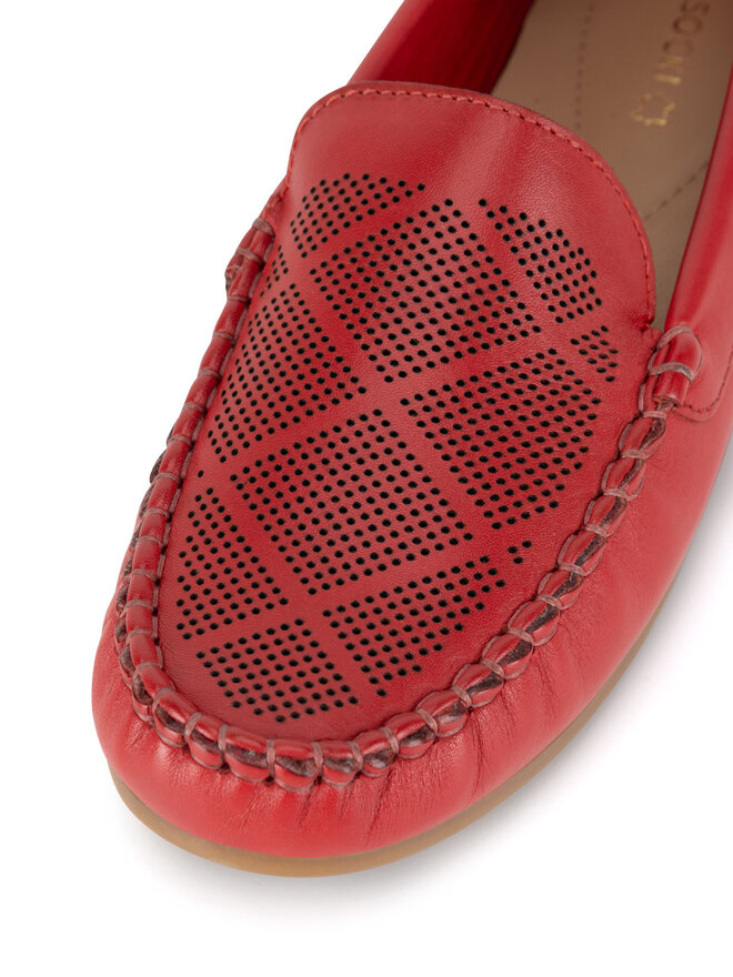 Lasocki Mokasyny Lasocki GRD-D520-05 Czerwony