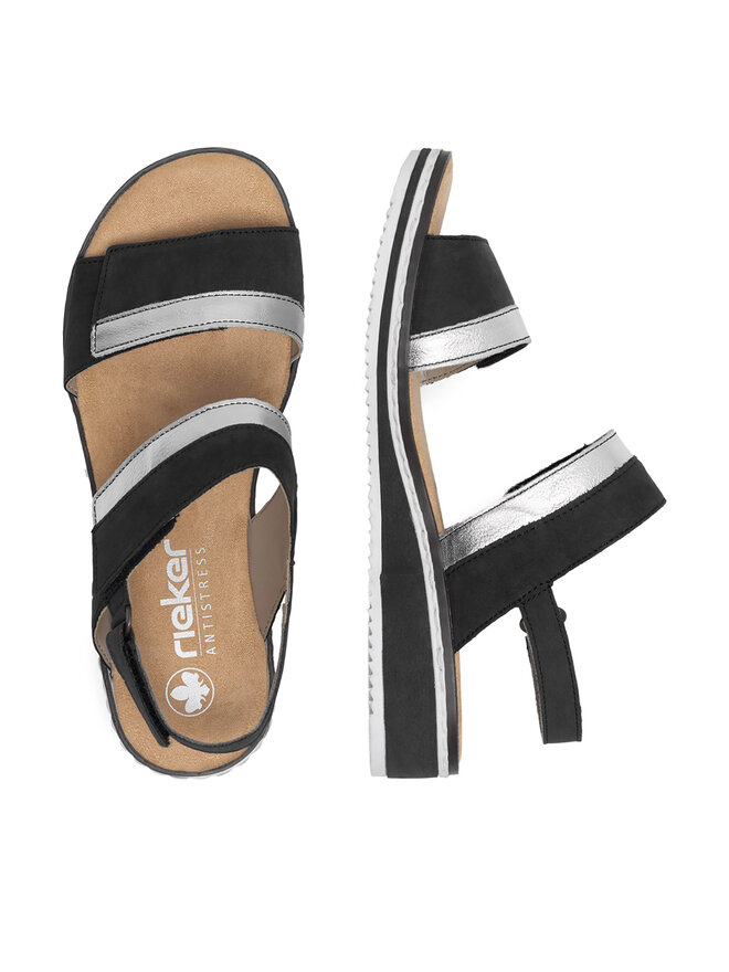 Rieker Sandalen Rieker V36B9-14 Schwarz