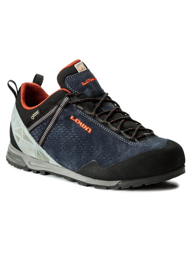 Chaussures de trekking Lowa Ticino Gtx Lo GORE TEX 210745 Bleu marine chaussures