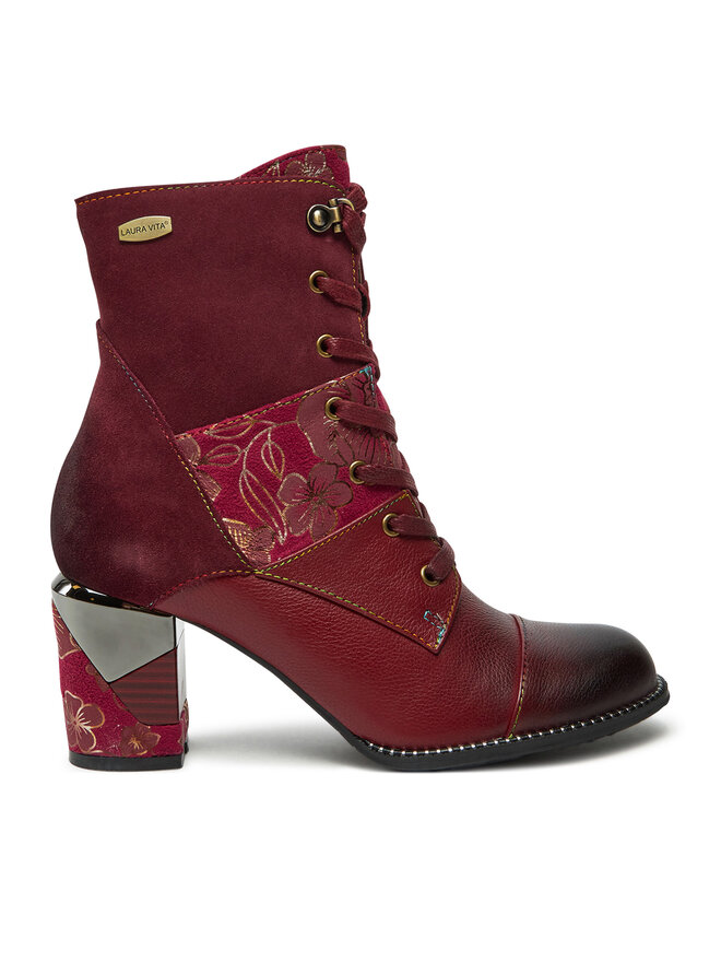 Laura Vita Stiefeletten Laura Vita Maevao 02 Dunkelrot