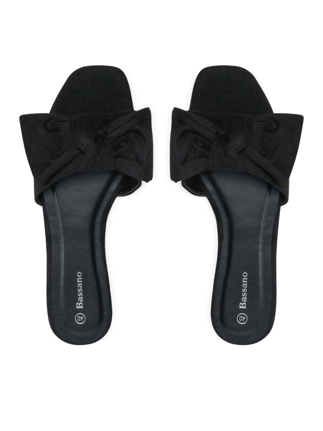 Bassano Pantoletten Bassano 23440MDY Schwarz