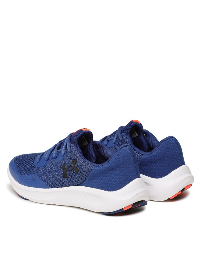 Under Armour Buty do biegania Under Armour UA BGS Charged Pursuit 3 3024987-403 Granatowy
