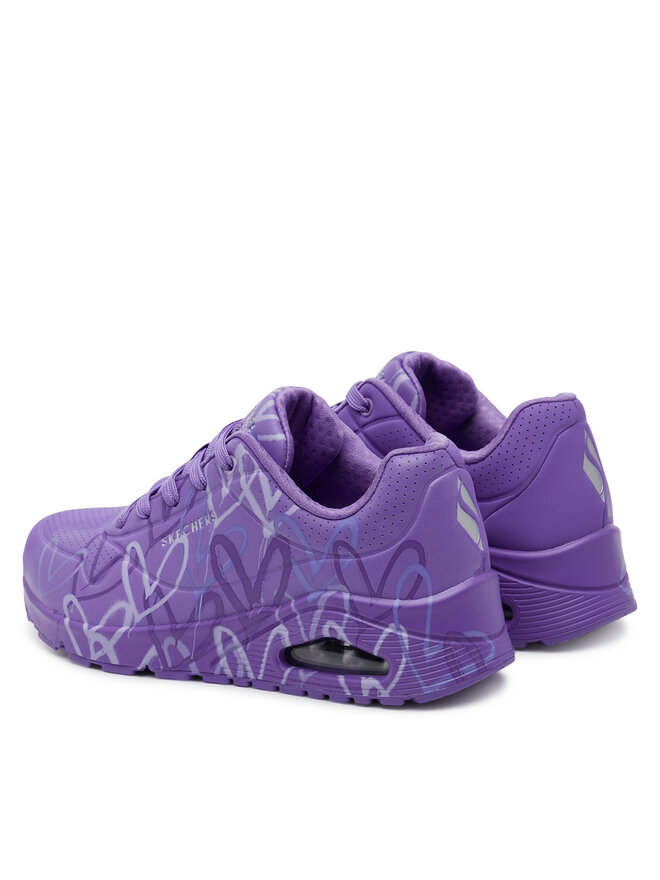 Skechers Сникърси Skechers Uno - Spread the Love 155507/PUR Виолетов