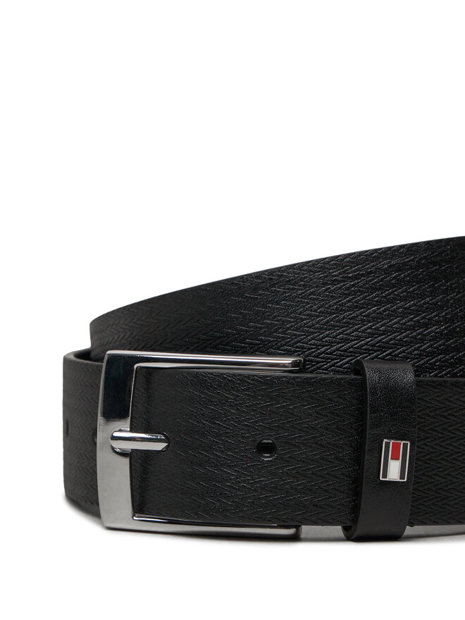 Tommy Hilfiger Vyriškas Diržas Tommy Hilfiger AM0AM13015 Juoda