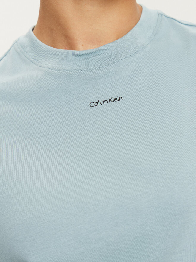 Calvin Klein Calvin Klein Camiseta K20K207519 Celeste Regular Fit