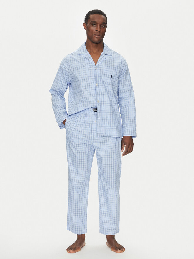 Polo Ralph Lauren Polo Ralph Lauren Піжама 714899627011 Блакитний Regular Fit