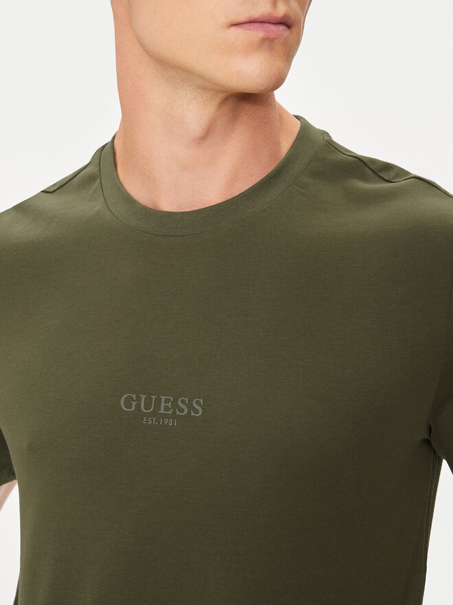 Guess Guess Camiseta M2YI72 I3Z14 Verde Regular Fit