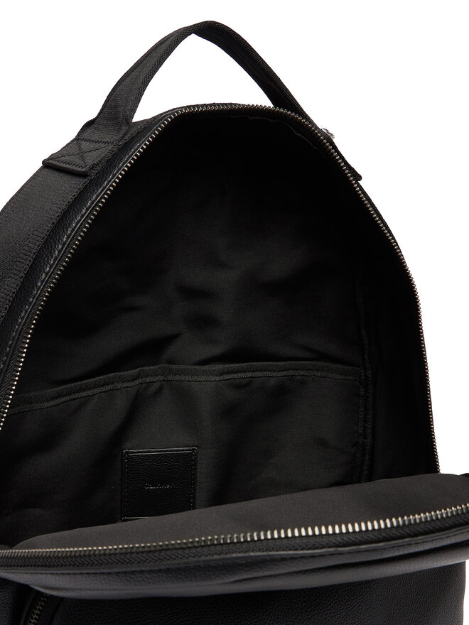 Calvin Klein Rucksack Calvin Klein Webbing Strap Round Backpack LV04D3282G Schwarz