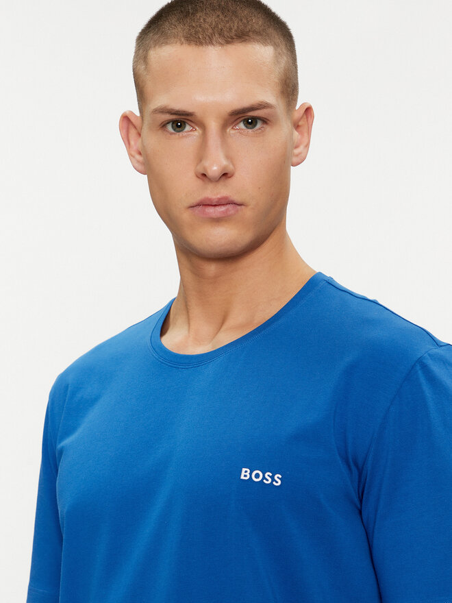 BOSS BOSS Camiseta Mix&Match 50515312 Azul Regular Fit