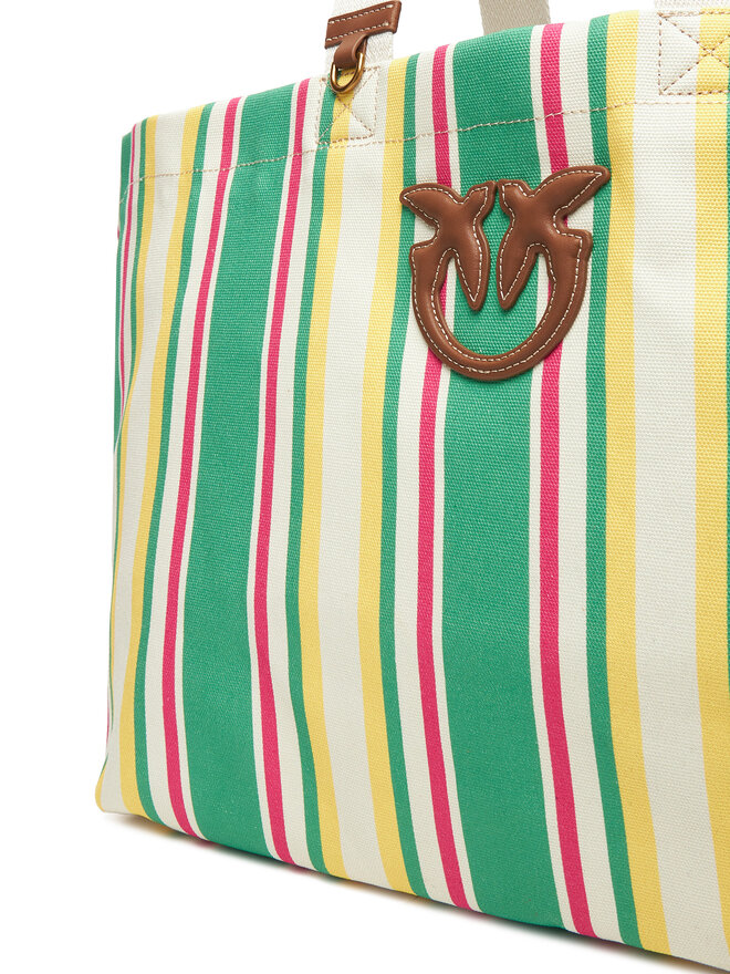 PINKO Сумка PINKO Shopping Bag Extra PE 25 PLTT 104754 A2G5 Зелений
