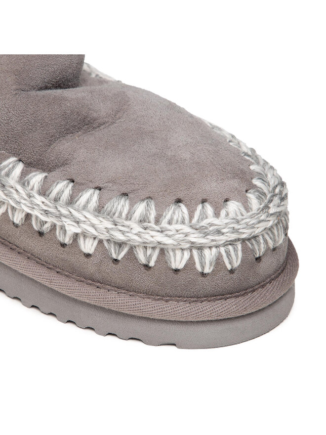 Mou Μπότες Χιονιού Mou Eskimo 18 Glitter Logo Γκρι