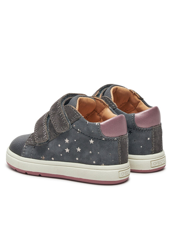 Geox Sneakersy Geox B Biglia Girl B044CC 007AK C1377 Šedá