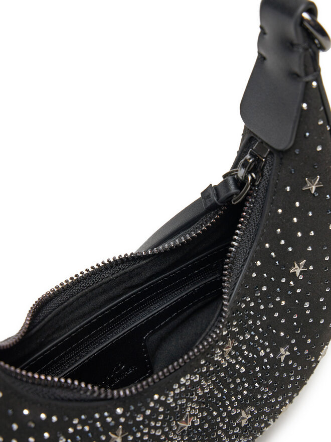 PINKO Torebka PINKO Brioche Hobo Mini AI 24-25 PLTT 101433 A20F Czarny
