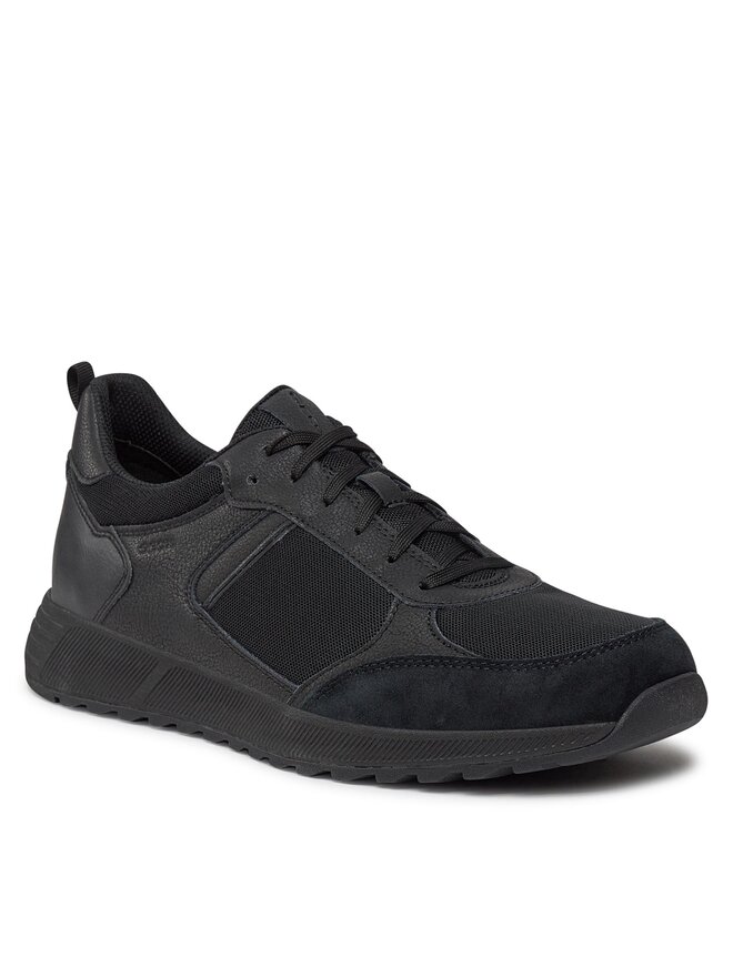 Geox Sneakersy Geox U Molveno U45F1A 014EK C9999 Černá