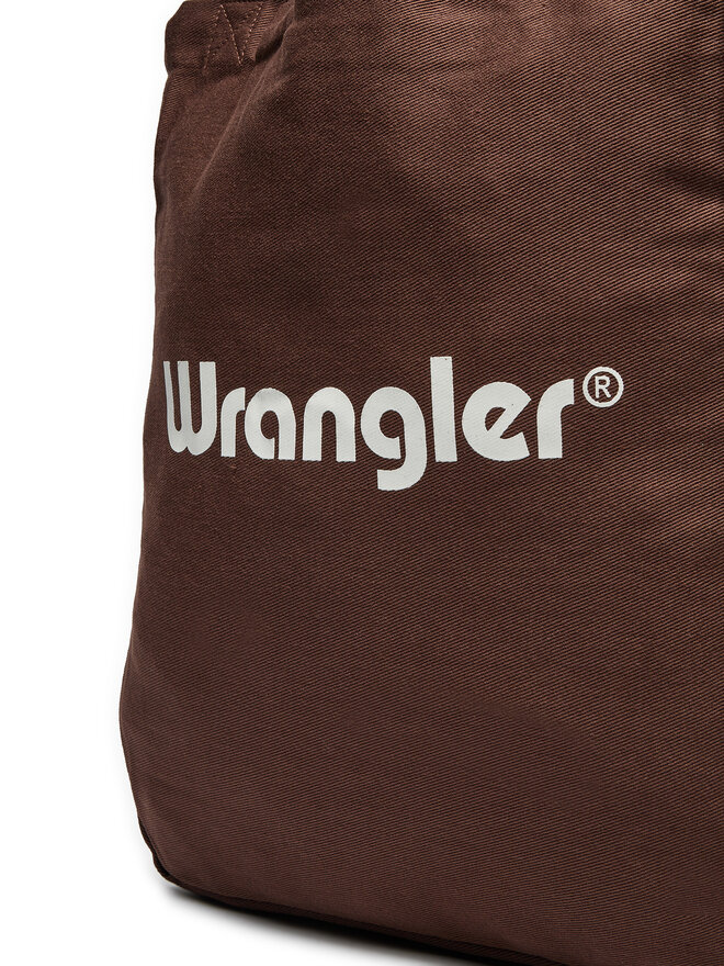 Wrangler Torebka Wrangler Easy Tote 112358079 Brązowy