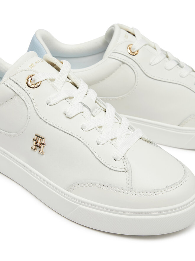 Tommy Hilfiger Αθλητικά Tommy Hilfiger Essential Chic Court Sneaker FW0FW08322 Λευκό