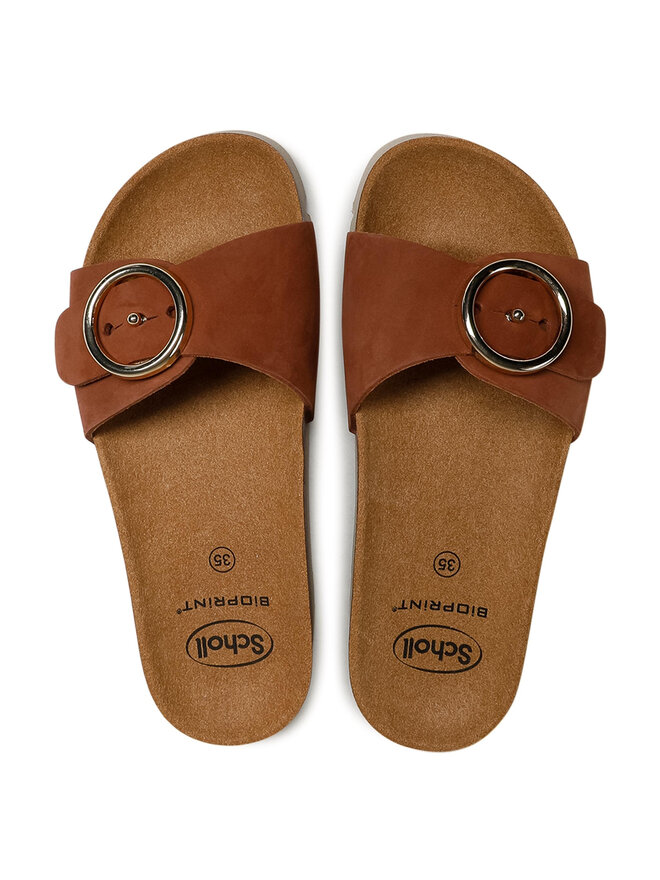 Scholl Шльопанці Scholl Malibu Mule F29318 1175 350 Коричневий