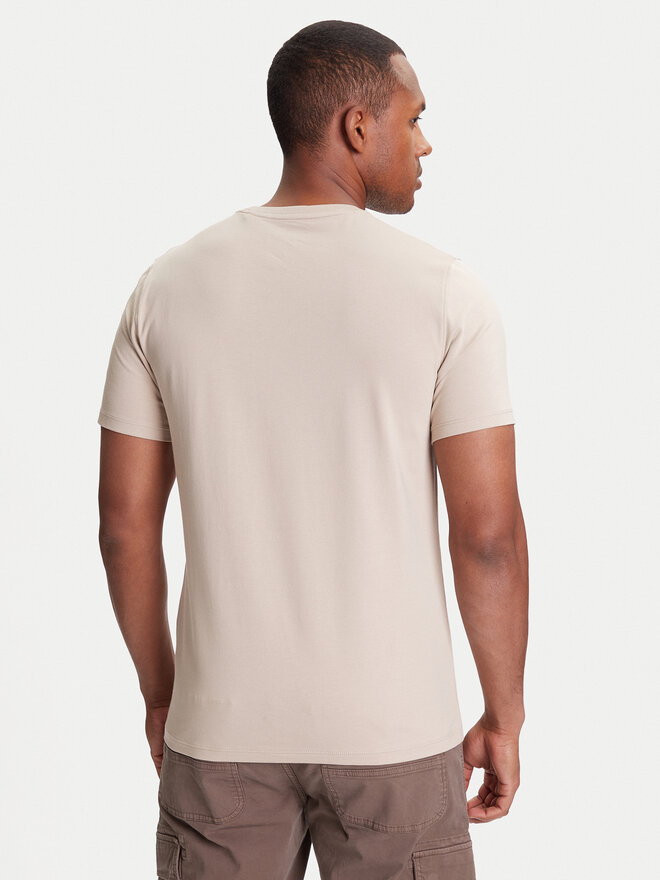 Guess Guess Футболка M4GI70 KC9X0 Бежевий Slim Fit