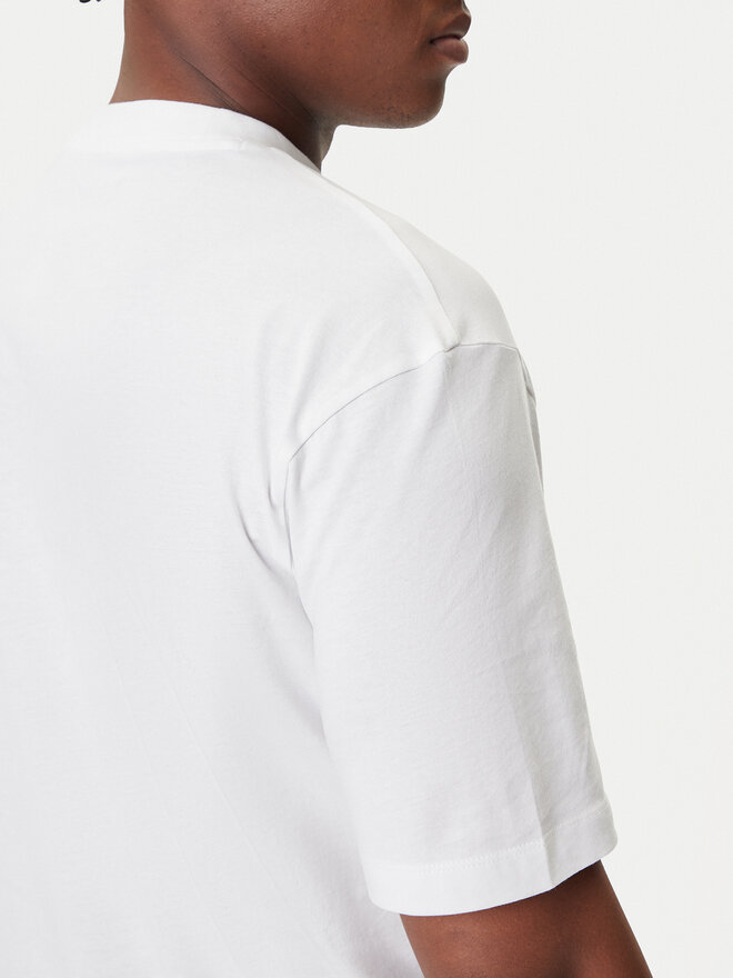 HUGO HUGO Camiseta Nalax 50543493 Blanco Regular Fit