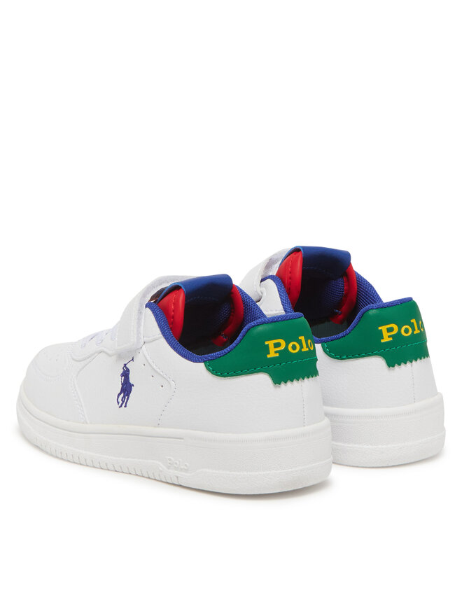 Polo Ralph Lauren Снікерcи Polo Ralph Lauren Master Court Ps RL02438101 Білий