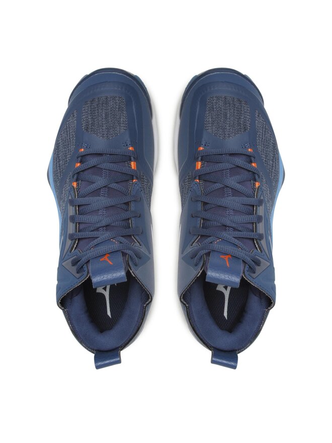 Mizuno Sálovky Mizuno Wave Momentum 2 Mid V1GA211721 Tmavomodrá